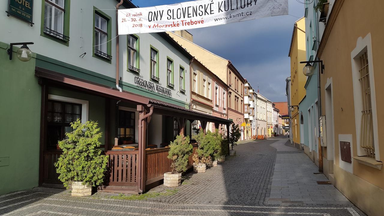 Hotel Trebovska Restaurace Moravská Třebová Exterior foto